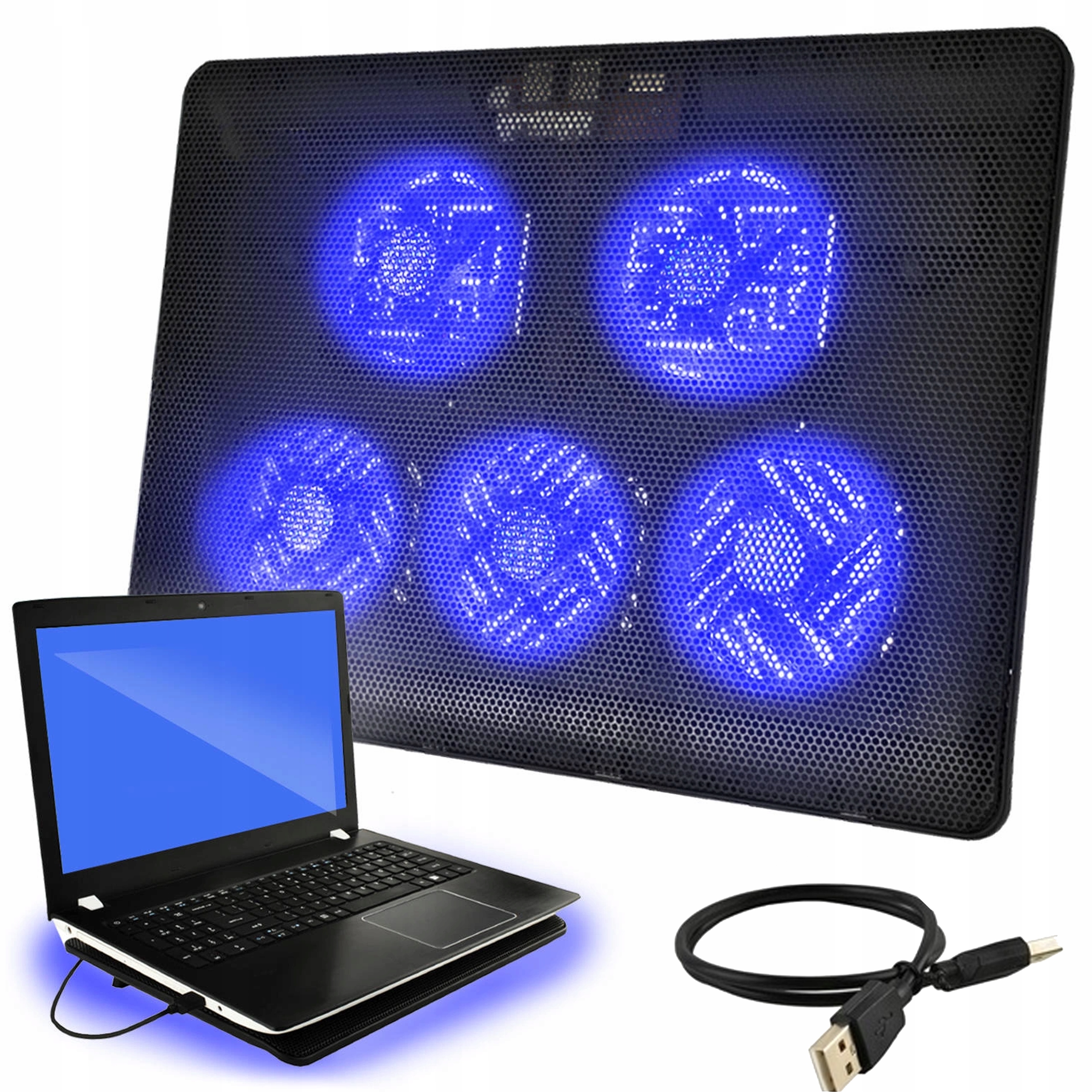 LED CHLADIACA PODLOŽKA K LAPTOPU USB